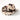 COW PRINT BULL SKULL COWBOY HAT WESTERN STYLE