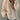 CREAM CABLE-KNIT HOODED CARDIGAN VINTAGE LOOSE CREW NECK