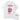 CREAM-COLORED CREW NECK T-SHIRT WITH PINK GRAPHIC DESIGN