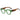 CREAM-COLORED WAVY FRAME SUNGLASSES WITH GRADIENT LENSES