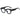 CREAM-COLORED WAVY FRAME SUNGLASSES WITH GRADIENT LENSES