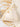 CREAM GOLD BIKINI WITH STRAW HAT HIGH-QUALITY SPANDEX FABRIC