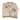 CREAM KNIT CARDIGAN WITH RED STARS FOR WOMEN