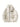 CREAM PUFFER JACKET STAND COLLAR