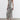 CRINKLED SILVER HALTER DRESS TWO PIECE CRUMPLED TWO
