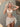 CROCHET BIKINI SET: AZURE FABRIC TEXTURE CONTRAST LACE