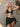 CROCHET BIKINI SET: AZURE FABRIC TEXTURE CONTRAST LACE