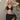 CROCHET BIKINI SET: AZURE FABRIC TEXTURE CONTRAST LACE