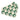 CROCHETED BABY BONNET WITH GREEN BEAR MOTIFS