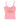 CROISSANT PRINT Y2K TANK TOP CHERRY BLOSSOM CAFE