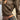 CROPPED BROWN ZIP-UP HOODIE WITH LOOSE FIT HIGH COLLAR