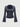 CROSS EMBELLISHED LONG SLEEVE TOP SOLID COLOR