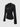 CROSS EMBELLISHED LONG SLEEVE TOP SOLID COLOR