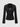 CROSS EMBELLISHED LONG SLEEVE TOP SOLID COLOR