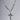 CROSS PENDANT SILVER NECKLACE WITH GEOMETRIC ALLOY DESIGN