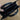 Y2K style black embroidered five-pointed star