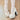 Elegant Bow & Heart Buckle Chunky Heel Pumps -