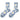 DAISY SOCKS: GRAY COTTON SOCKS WITH AESTHETIC APPEAL