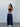 DARK BLUE TRACK PANTS WITH Y2K STRAIGHT LEG FIT