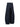 DARK BLUE WIDE-LEG PANTS WITH WHITE STITCHING MID WAIST TAPERED LEG