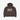 DARK BROWN OVERSIZED LUXURY COMFORT SWEATSHIRT WITH 777 GRAPHIC