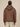 DARK BROWN OVERSIZED LUXURY COMFORT SWEATSHIRT WITH 777 GRAPHIC
