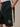 DARK GREEN ATHLETIC SHORTS WITH CREAM STRIPE FOR LUXURY STREETWEAR - XS (W28) - Sweetheart Supplies