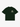 DARK GREEN OVERSIZED T-SHIRT WITH STAFF TEXT