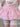 Darlingaga Lolita Style Sweet Pink Lace Korean