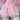 Darlingaga Lolita Style Sweet Pink Lace Korean