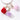 DECORATIVE RING BUCKLE VALENTINE’S DAY PLUSH KEY RING ACCESSORY