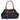 DENIM BAG CELESTE WITH CONTRASTING HANDLES