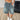 DENIM BERMUDA SHORTS FOR WOMEN SUMMER CASUAL CLOTHING