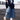 DENIM CULOTTES KNEE-HIGH URBANEASE LOOSE FIT