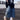 DENIM CULOTTES KNEE-HIGH URBANEASE LOOSE FIT