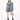 DENIM JACKET AND SKIRT SET BLUE VINTAGE OVERSIZE DISTRESSED