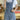 DENIM OVERALLS WITH FRONT POCKET COTTON BLEND DUNGAREES