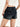 DENIM SHORTS BUTTON CLOSURE