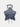 DENIM STAR HALTER TOP FRAYED EDGE Y2K FASHION