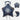 DENIM STAR HALTER TOP FRAYED EDGE Y2K FASHION