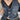 DENIM VEST WITH LACE TRIM RETRO SLIM FIT DESIGN
