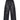 DISTRESSED BLACK DENIM CARGO PANTS WITH WIDE LEG DESIGN