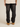 DISTRESSED BLACK DENIM JEANS WITH BOXY FIT FOR ULTIMATE COMFORT