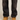 DISTRESSED BLACK DENIM JEANS WITH BOXY FIT FOR ULTIMATE COMFORT