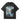 DISTRESSED BLACK GRAPHIC T-SHIRT TRENDY CASUAL COTTON BLEND