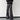 DISTRESSED BLACK PATCHWORK JEANS WITH PERFECT FIT FOR CAREFREE MOVEMENT
