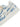 DISTRESSED BLUE AND WHITE SNEAKERS CASUAL FOOTWEAR FOR EVERYDAY