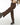 DISTRESSED BROWN JEANS AND MATCHING SHOES SET FOR MEN