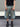 DISTRESSED DENIM CULOTTES: COLOR BLOCK STREET STYLE