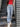 DISTRESSED DENIM JEANS WITH PATCHES - FADED BOYFRIEND LOOSE FIT
